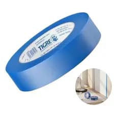 Fita Crepe Azul Tigre Anti UV 24mm x 50m Profissional
