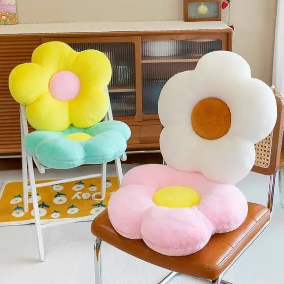 Almofada De Flores Para Quarto Menina Decorativa Flores 50cm/35cm  Decoração Sala Casa