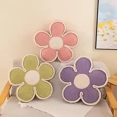 Almofada De Piso Em Forma De Flor Macia, Almofada Decorativa, Almofada De Quarto De Peluche