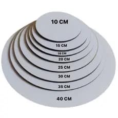 Base para Bolo / Tábua para Bolo / Cake Board Liso 3mm ARPEPEL - ÓTIMA QUALIDADE!
