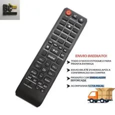 Controle Remoto Para Som Samsung Wlw-606 - Substituto Compatível bc