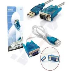 Cabo Conversor Porta Serial Rs232 Usb Azul Vga Machoxusb bc bc