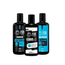 SHAMPOO E CONDICIONADOR ICE E LEAVE IN - FOX FOR MEN PROMOÇÃO