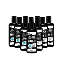 Kit 10 Leave-In FOX FOR MEN 240ml Hidratação Proteção Solar Térmica Atacado Grande Original