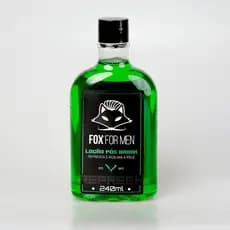 LOCAO POS BARBA 240g - FOX FOR MEN (VERDE) PROMOÇÃO