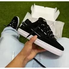 Tênis Tesla Coil Preto Street Style Casual – Pegada Skate e Lifestyle