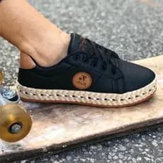 Tênis Sapatênis Feminino Frost Casual Lançamento Confortável Envio Imediato