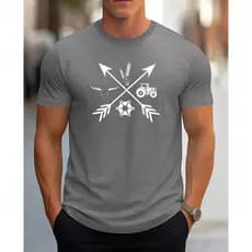 Camiseta Básica Agro É Vida Estampada Camisa Manga Curta Algodão Casual Country Roça