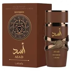 Asad Bourbon Lattafa Eau de Parfum Masculino Original