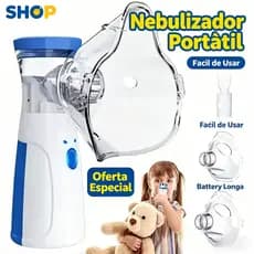 Nebulizador Portátil Mini Inalador Silencioso-sônico Automático para Adultos e Crianças N11