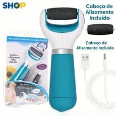 Removedor de Calosidade Elétrico Portátil 🦶 Lixadeira Recarregável, Suaviza e Clareia Pés com Agilidade! E8