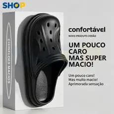 Tamanco massageador de sola grossa, confortável e respirável, verão, dois tamanhos disponíveis - H601-1/H601
