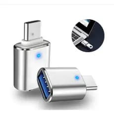 Adaptador USB 3.1 OTG adequado para TIPO C , usado para transferência de dados de um pendrive USB.
