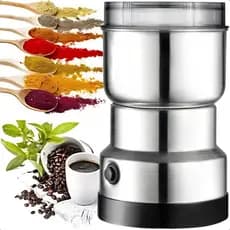 Moedor E Triturador De Café Grãos Eletrico Inox 220V Ex Decor Full F5
