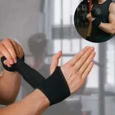 Munhequeira Compressiva Ajustável Para Pulso - Suporte De Punho Com Alívio De Dores E Proteção Para Esportes ！