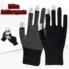 Luvas De Ciclismo E Motociclismo | Dedo Completo Com Tela Sensível Ao Toque | Antiderrapante