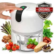 Mini Triturador Elétrico Mini processador de Alimentos Triturador de Alho Cebola Triturador Sem Fio