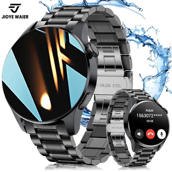 JIOYE Smartwatch Relogio Chamadas Bluetooth Pressão Arterial Relógio Inteligente Design Original