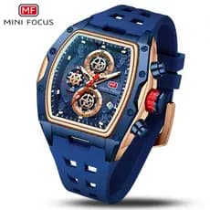 MINI FOCUS relógio masculino original luminoso à prova d'água esportivo silicone relogio de quartzo