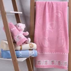 Toalhas de Banho Infantil Barra para Personalizar Algodão Suave Macia Leve - Kit com 01, 02 ou 03