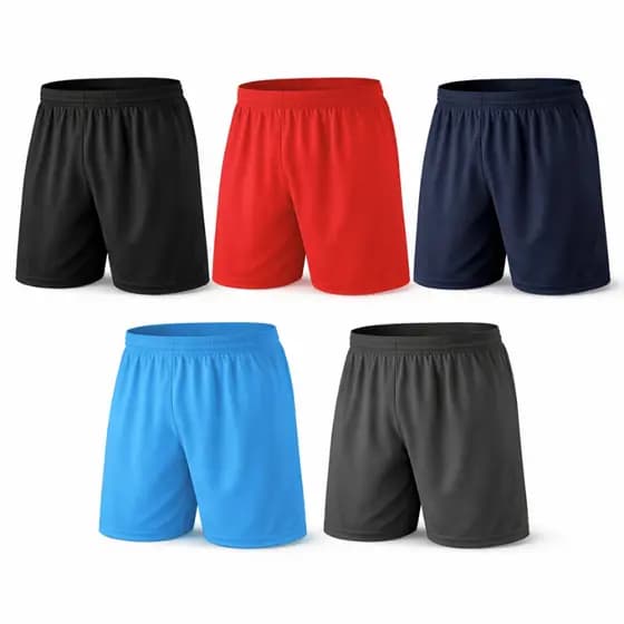 Kit 2 4 ou 5 Shorts Masculino Esportivo Fit Futebol Academia Leve Confortável Treino Corrida |469| Pronta Entrega