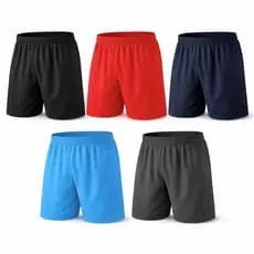 Kit 2 4 ou 5 Shorts Masculino Esportivo Fit Futebol Academia Leve Confortável Treino Corrida |469| Pronta Entrega