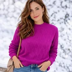 Suéter Feminino Tricô Gola Alta Blusa de Frio Inverno Manga Longa Tricot Moda Feminina Elegante |702| Pronta Entrega