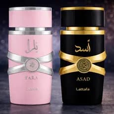 Perfumes Lattafa Asad e Yara Árabes Originais com Aroma Sofisticado Longa Duração