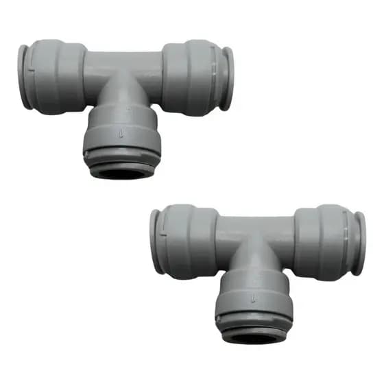 Conexão Engate Rápido União Têe Tubo 3/8x3/8x3/8 Dmfit
