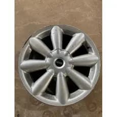 Roda Mini Cooper Countryman Com Detalhes Prateado