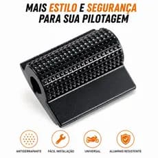 Protetor Pedal Passador Marcha Moto Protege Tenis - Universal