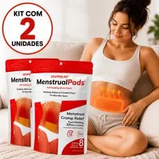 Adesivos Térmico Menstrual Alívio para Cólicas Patch MenstrualPads 16 unidades Calmante