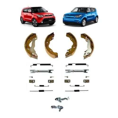 Sapata Freio Reguladores E Molas Kia Soul Ano 2009 A 2016