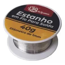 Estanho para Solda 1.0mm 40g Fio de Solda Eletrônica SQ