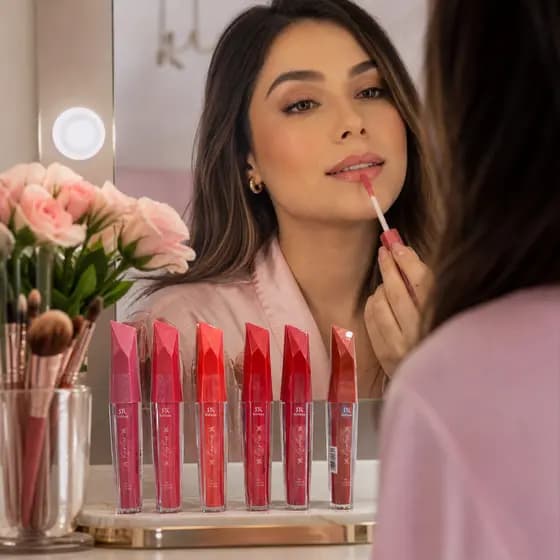 Lip Gloss 7ml 6 Cores Rohkea