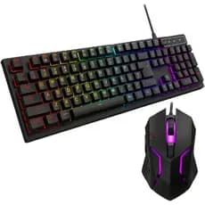 Kit Gamer  Teclado e Mouse LED Lehmox LEY-2074, Iluminação RGB   Teclas Macia Boa Resposta , excelente jogando Qualidade