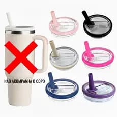 Tampa Hermética para Copo 1200ml 40oz Quencher Borracha de Vedação