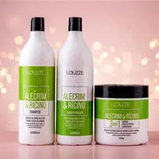 Kit Antiqueda Alecrim Shampoo e Condicionador + Máscara Fortalecimento Capilar