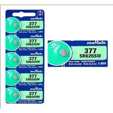 05 Bateria Murata Sony 377 Sr626sw Relógio - 05 Unidades - 01 Cartela - Original