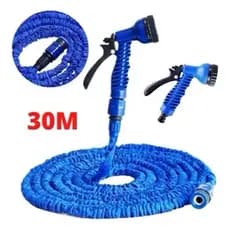 Mangueira Magica 15/30M Flexivel Irrigação E 7 Tipos De jardim