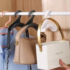 2/3/4 Pcs Cabideiro, Para Uso Em VestiáRios, Para Guardar Bolsas, ChapéUs E CachecóIs.