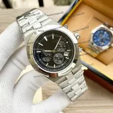 Relógio Boutique masculino com pulseira de aço esportivo 42 mm relógio multifuncional mecânico automático