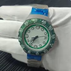 Relógio masculino de alta qualidade F1 relógio mecânico automático com pulseira de aço