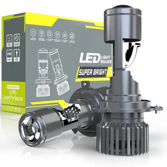 Super Ultra Led Projetor 6500k H7 H4 H11 Hb3(9005) Hb4(9006)