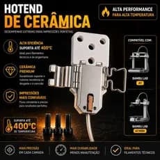 Kit De Aquecimento Hotend Ceramica Bambu Lab A1 E A1 MiniKit De Aquecimento Hotend Ceramica Bambu Lab A1 E A1 Mini Kit D