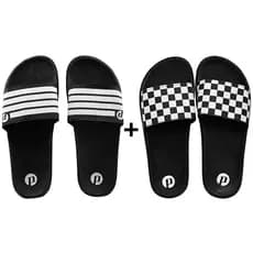 Kit Chinelo Calce Fácil Masculino Feminino Slide Original Confortável