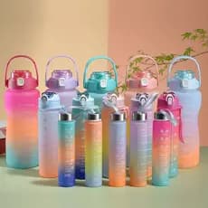 Garrafa Agua Squeeze Galão Com Adesivos Lembretes beber Agua novo estilo VENTO2