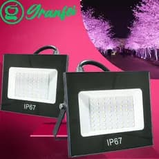 Refletor 100W 200W Branco Frio 6500K Smd IP65 Slim Projetor Holofote A Prova D'agua VENTO2