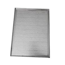 Assadeira Perfurada 40x30x1,5cm Para Pães Biscoito Alumínio Resistente