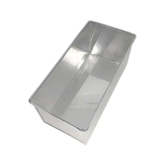 Forma para Pão Caseiro 32x15x15 Retangular SEM Tampa Em Alumínio Alta Grande